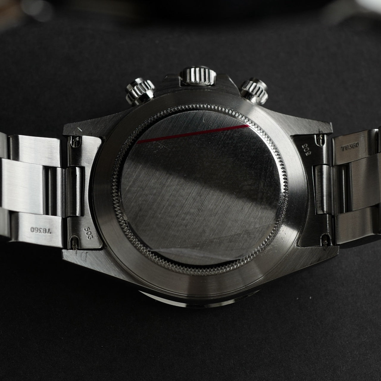 ロレックス/デイトナ16520/R番/段落ち/200タキ/逆６シングルバックル/ROLEX ZENITH DAYTONA Ref.16520 R "Mk.1 Floating Dial" Mk1. 200Tachy Bezel 1988Y