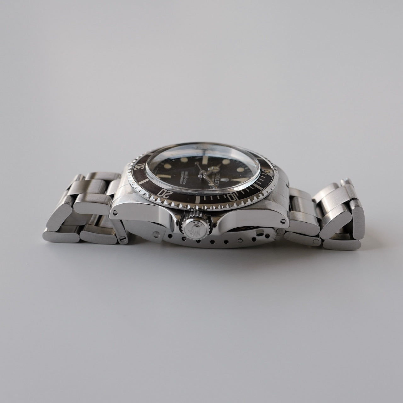 ロレックス/サブマリーナ5513/ノンセリフ/フチ無しマット/シンガーダイヤル/下サブ/ROLEX SUBMARINER Ref.5513 "Non Serif" Singer dial 1973y