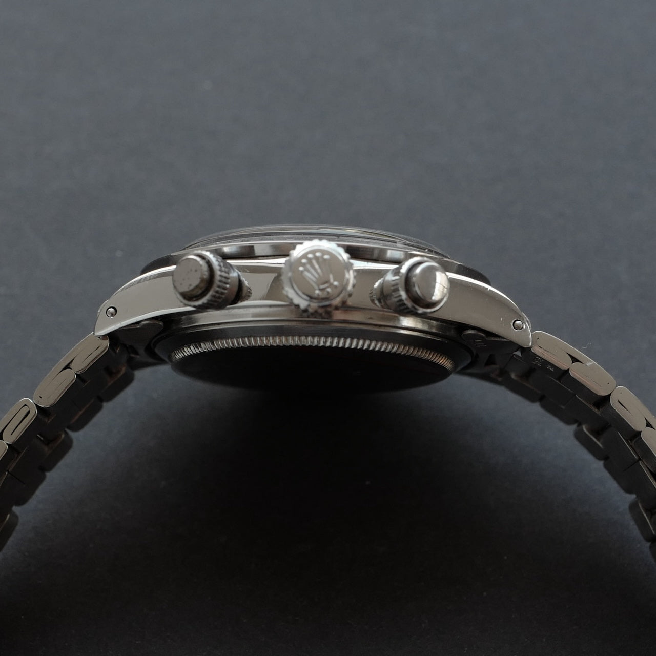 ロレックス/デイトナ/Ref.6265/マーク１シルバー/表記なし/ROLEX DAYTONA Ref.6265 Mark1 Silver Dial 1971-72