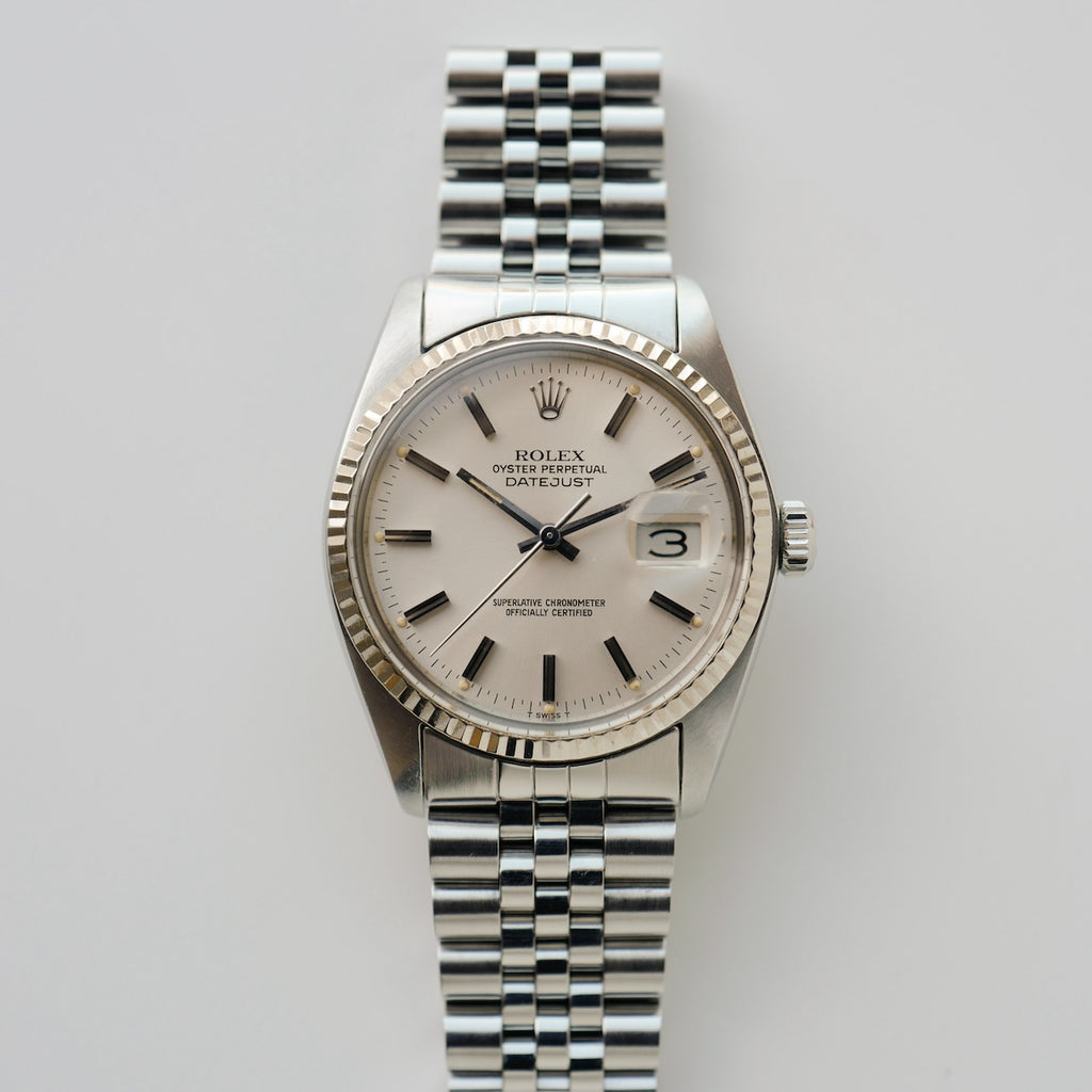 ロレックス/デイトジャスト/1979年/シルバーダイヤル/国内正規保証書/フルセット/ROLEX DATE-JUST Ref.16014 Silver Dial 1979y Full Set