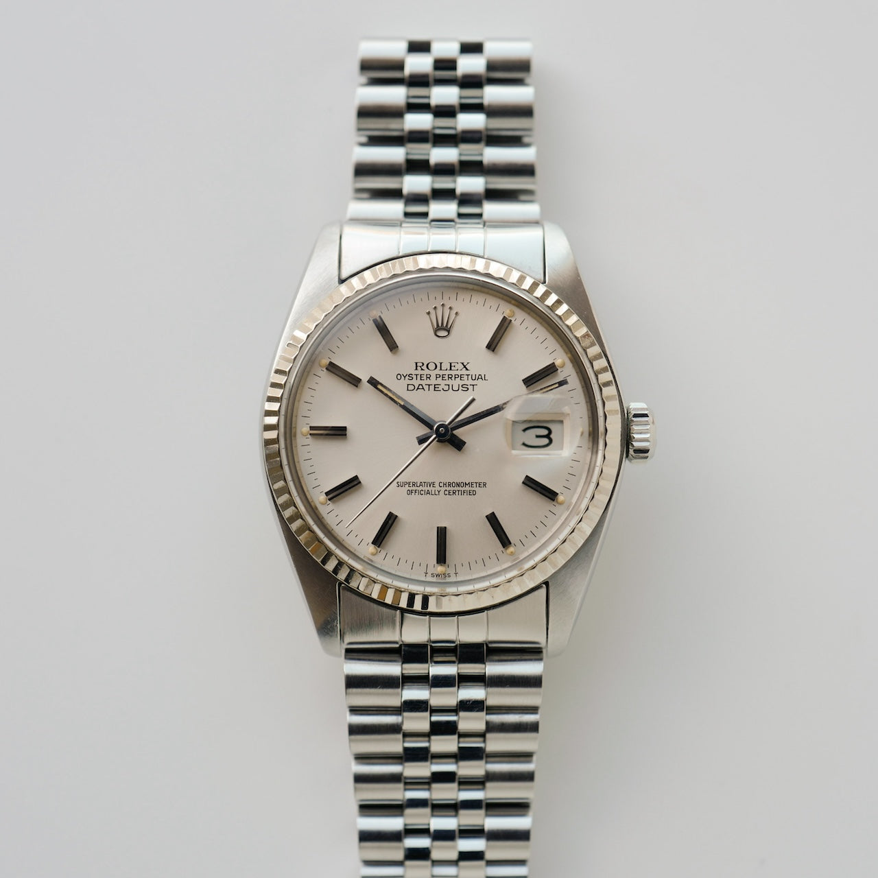 ロレックス/デイトジャスト/1979年/シルバーダイヤル/国内正規保証書/フルセット/ROLEX DATE-JUST Ref.16014 Silver Dial 1979y Full Set