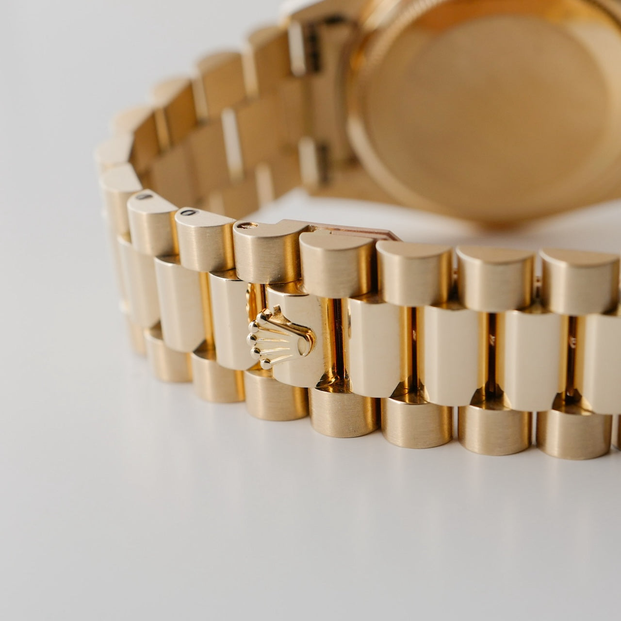 ロレックス/デイデイト/1985年/シャンパンダイヤル/保証書付き/ROLEX DAY-DATE Ref.18038 18KYG 1985y with Paper