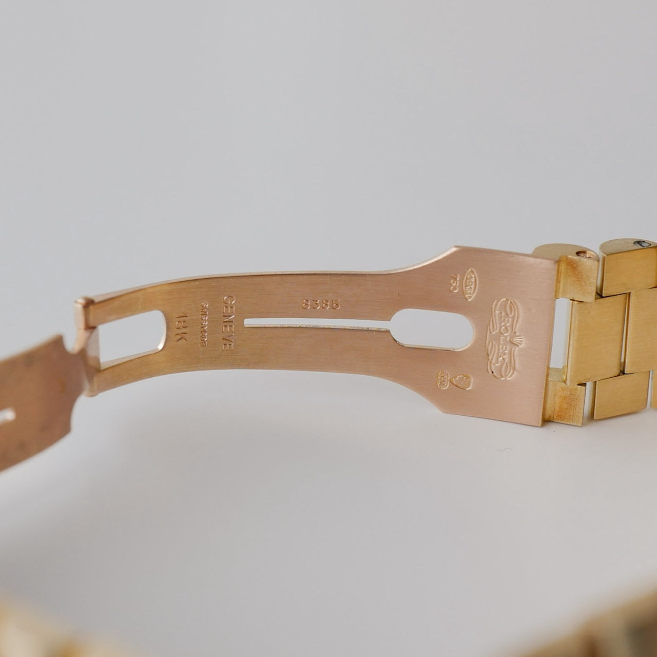 ロレックス/デイデイト/1985年/シャンパンダイヤル/保証書付き/ROLEX DAY-DATE Ref.18038 18KYG 1985y with Paper