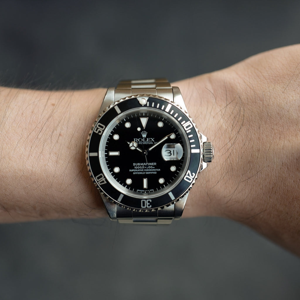 ロレックス/サブマリーナデイト16610/S番/トリチウム/保証書付きフルセット/ROLEX SUBMARINER DATE "Tritium" Ref.16610 1993y Full Set
