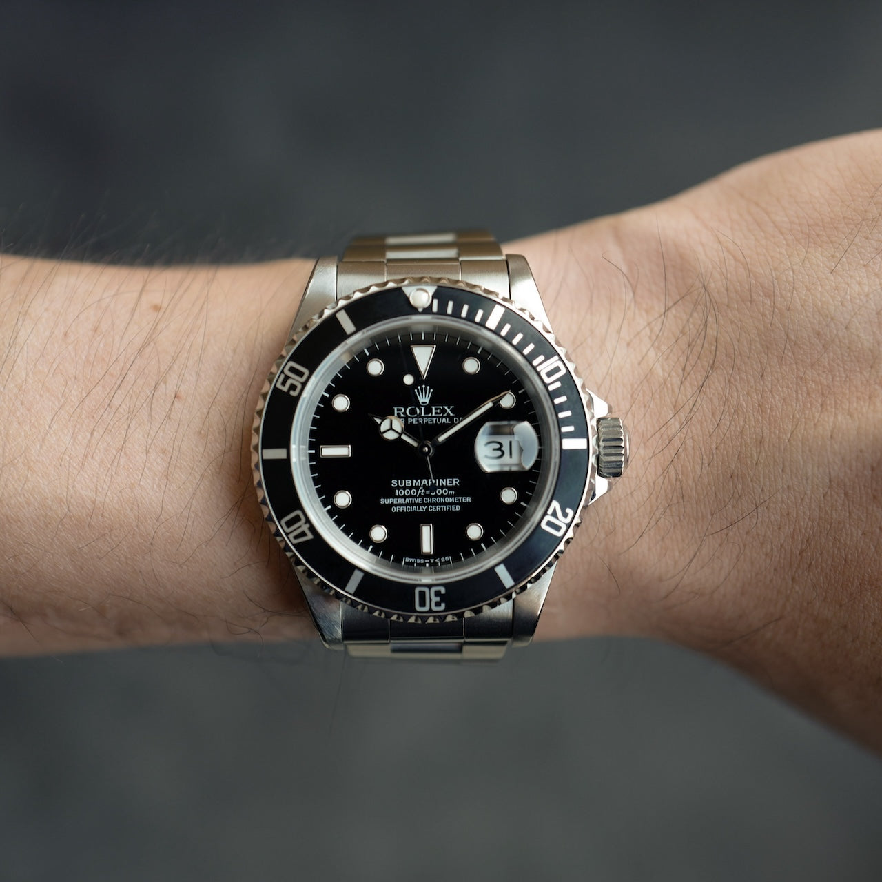 ロレックス/サブマリーナデイト16610/S番/トリチウム/保証書付きフルセット/ROLEX SUBMARINER DATE "Tritium" Ref.16610 1993y Full Set