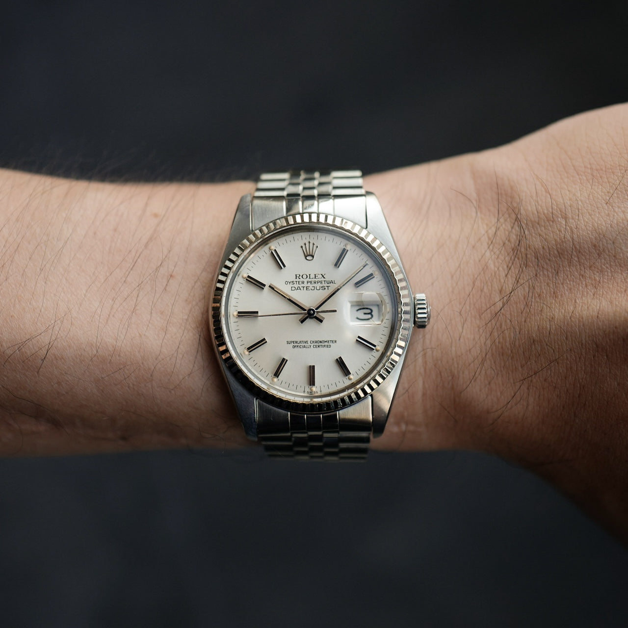 ロレックス/デイトジャスト/1979年/シルバーダイヤル/国内正規保証書/フルセット/ROLEX DATE-JUST Ref.16014 Silver Dial 1979y Full Set