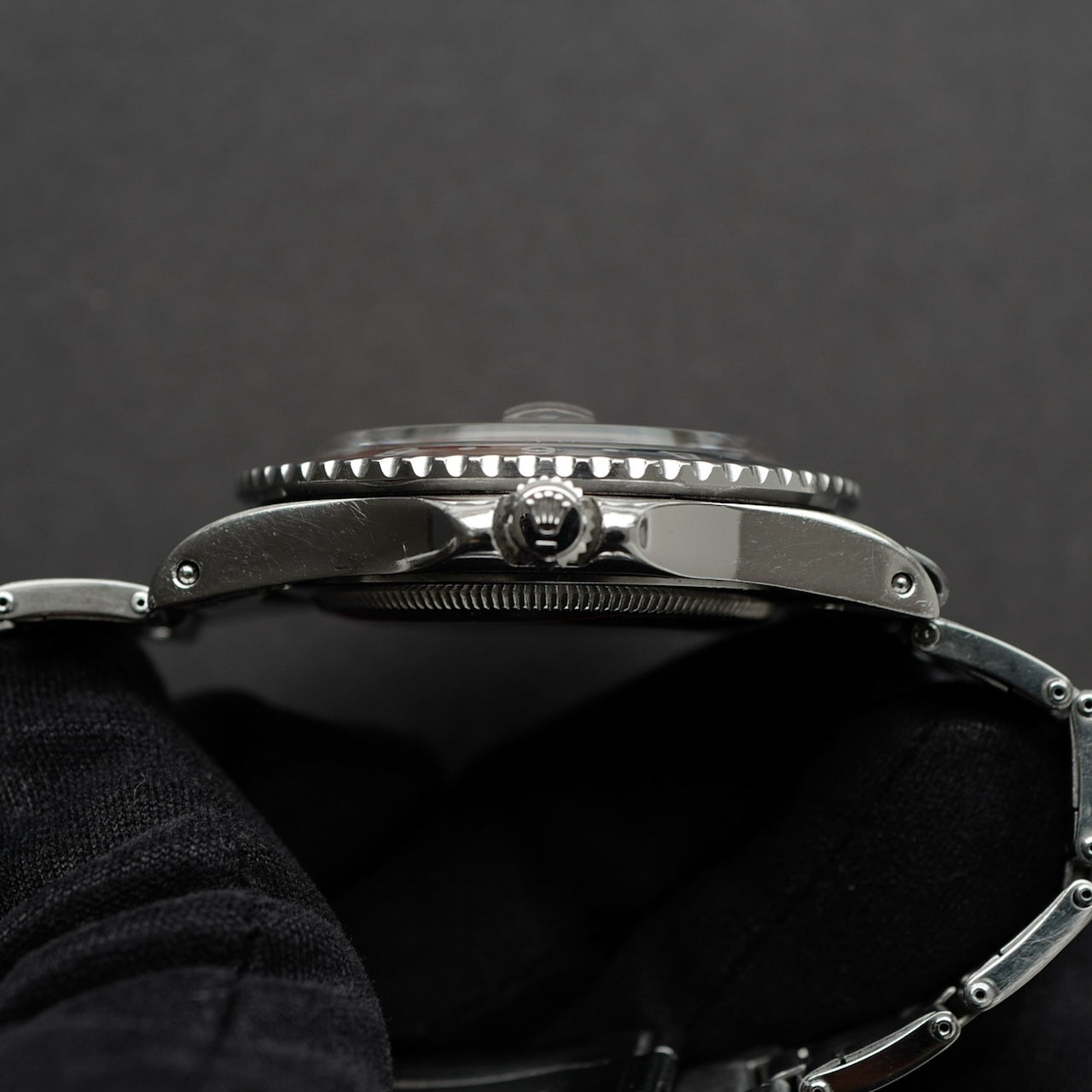 ロレックス/GMTマスター1675/後期ミラーダイヤル/ワイドスイス/1965年/ROLEX GMT-MASTER Ref.1675 "GILT DIAL, WIDE SWISS" 1965