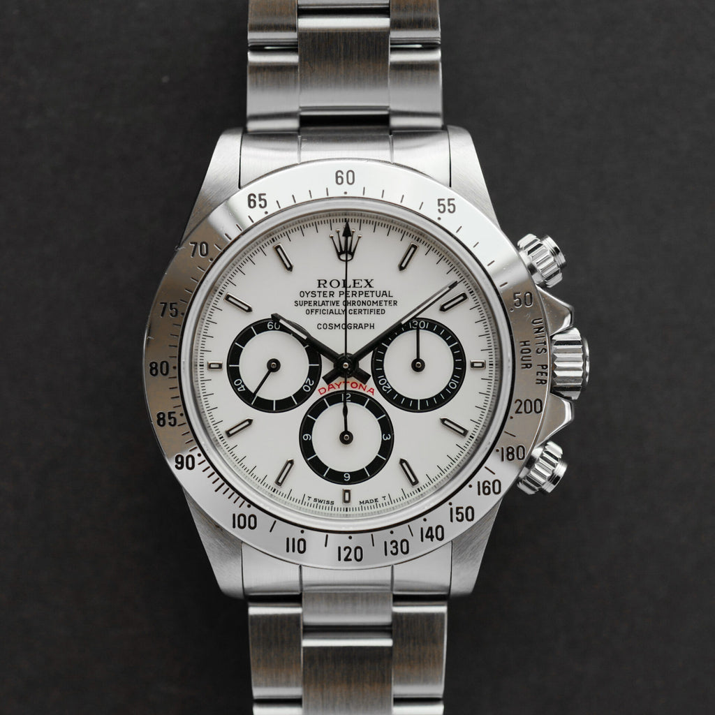 NOT FOR SALE【参考商品】ロレックス/デイトナ16520/R番/エルプリ/ポーセリン/段落ち/フルセット/ROLEX DAYTONA Ref.16520 Mk.1 "PORCELAIN" 1988 Full Set