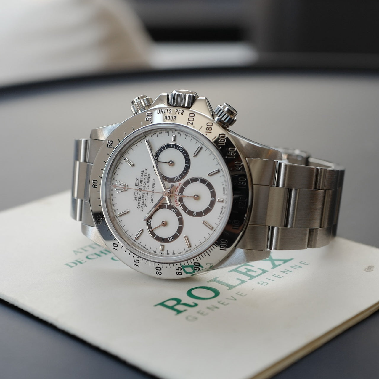 NOT FOR SALE【参考商品】ロレックス/デイトナ16520/R番/エルプリ/ポーセリン/段落ち/フルセット/ROLEX DAYTONA Ref.16520 Mk.1 "PORCELAIN" 1988 Full Set