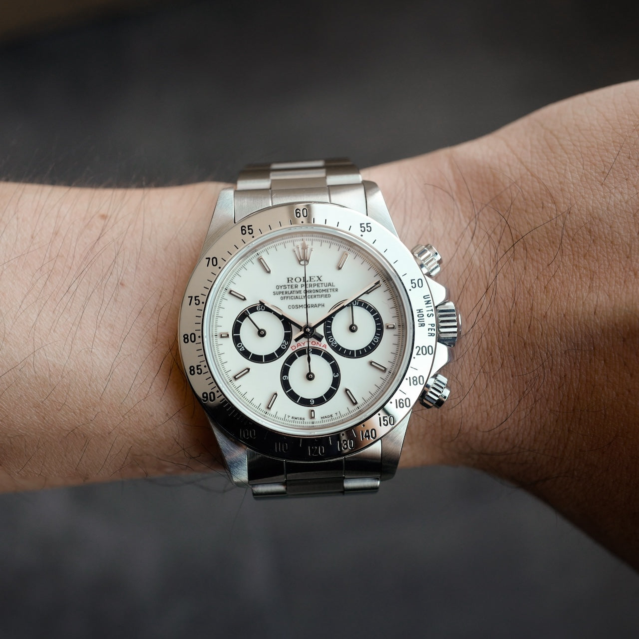 NOT FOR SALE【参考商品】ロレックス/デイトナ16520/R番/エルプリ/ポーセリン/段落ち/フルセット/ROLEX DAYTONA Ref.16520 Mk.1 "PORCELAIN" 1988 Full Set