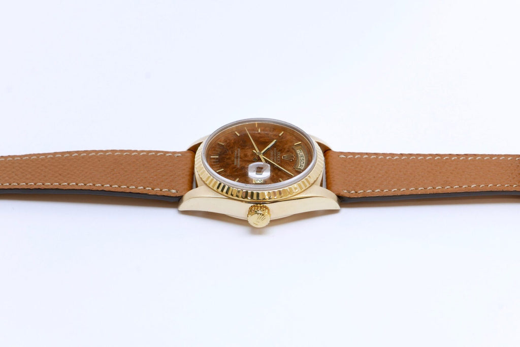 ROLEX DAY-DATE Ref.18038 Wood dial Fat case