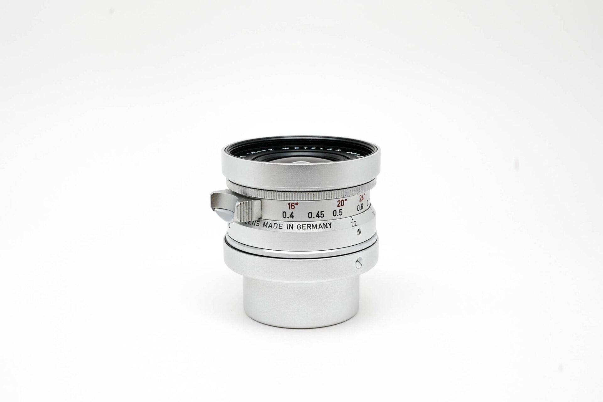 LEICA SUPER-ANGULON 21mm f3.4 with stopper