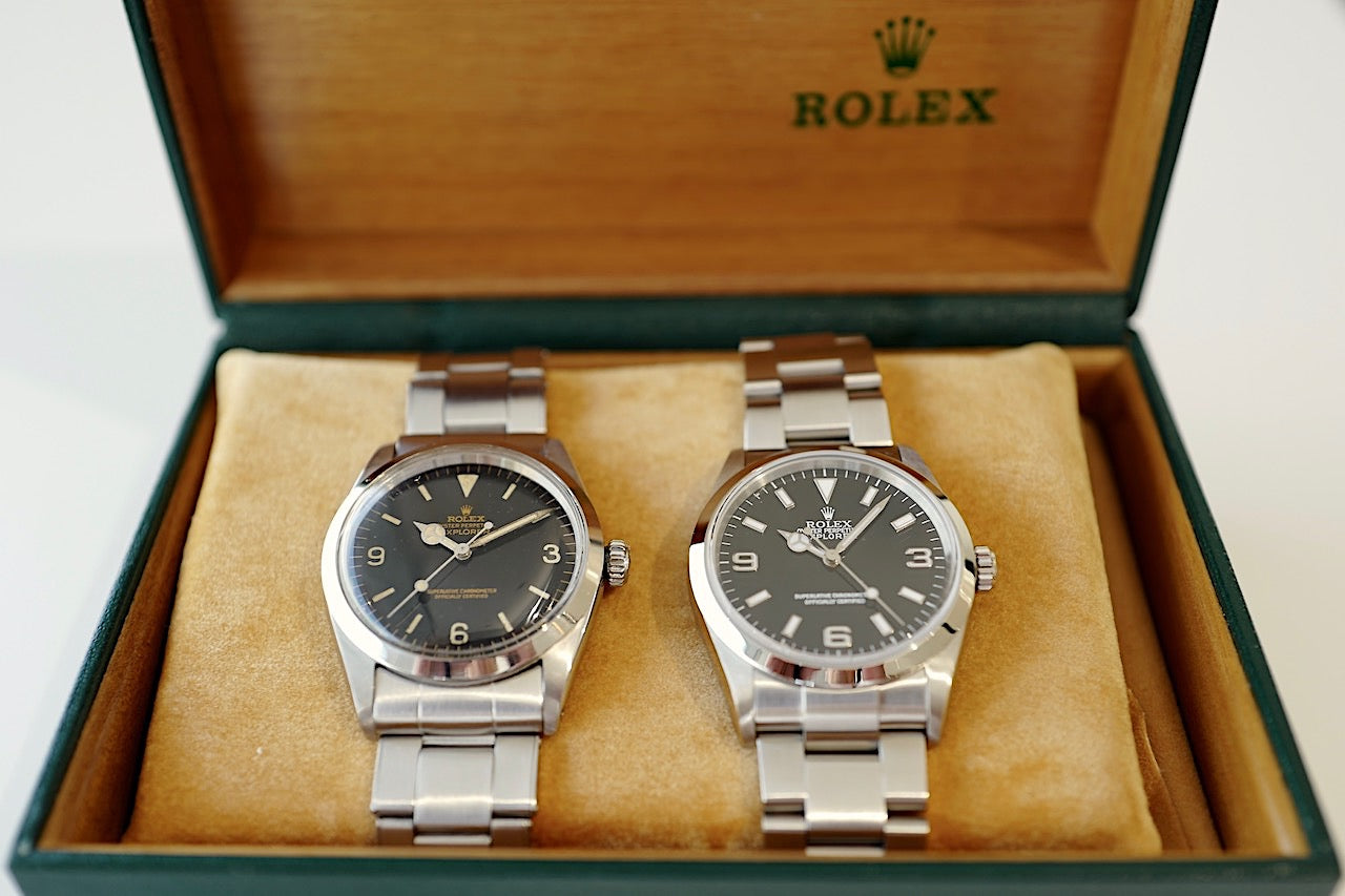 ROLEX EXPLORER 1 Ref.114270 Serial "P" comes with Guaranty paper and box etc,