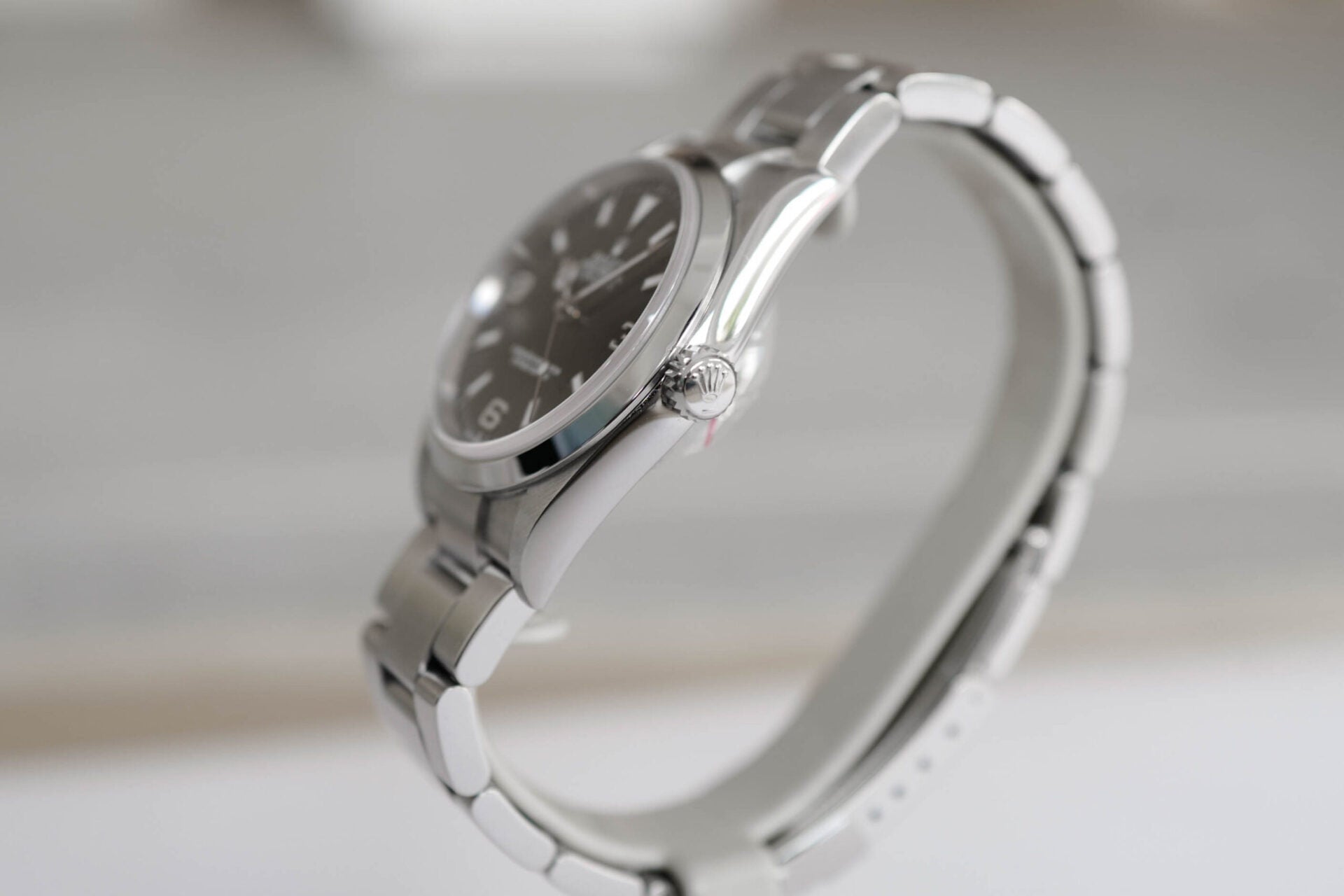 ROLEX EXPLORER 1 Ref.114270 Serial "P" comes with Guaranty paper and box etc,
