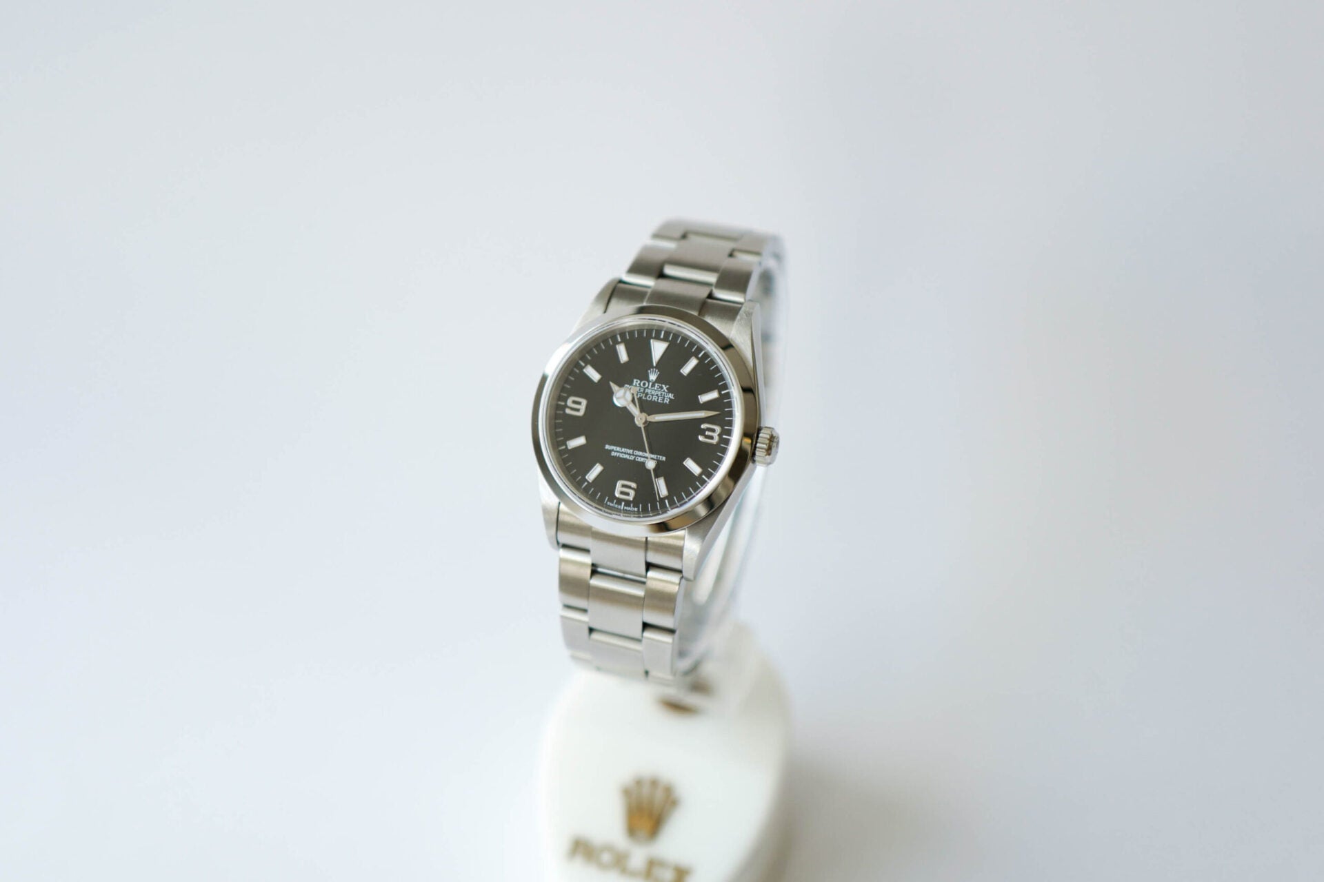 ROLEX EXPLORER 1 Ref.114270 Serial "P" comes with Guaranty paper and box etc,