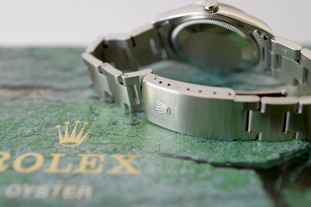 ROLEX Air-King ref.14000 Black dial comes with Rolex JP O/H guarantee card etc,