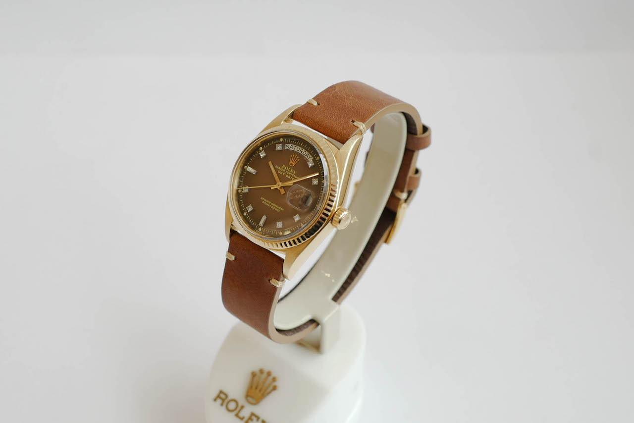 ROLEX DAY-DATE ref.1803 "Stella dial" original diamond
