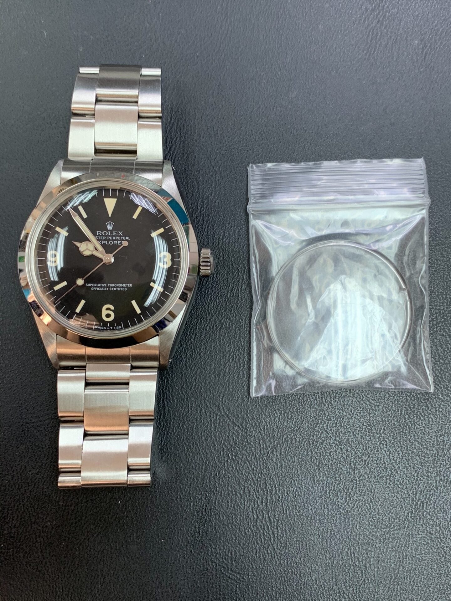 ROLEX EXPLORER1 REF.1016 ORIGINAL TRITIUM & PLASTIC DOME