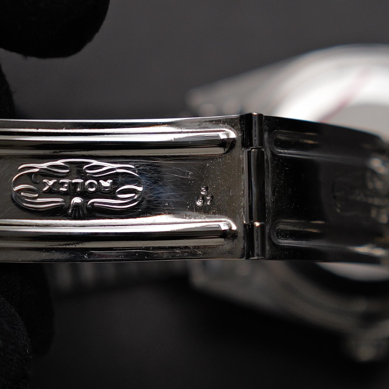 ロレックス/デイトジャスト1601/ミラーダイヤル/ドアストップ/WGベゼル/保証書付き/ROLEX DATEJUST REF.1601 "GILT DIAL" Door stop WG Bezel 1965y with Guarantee