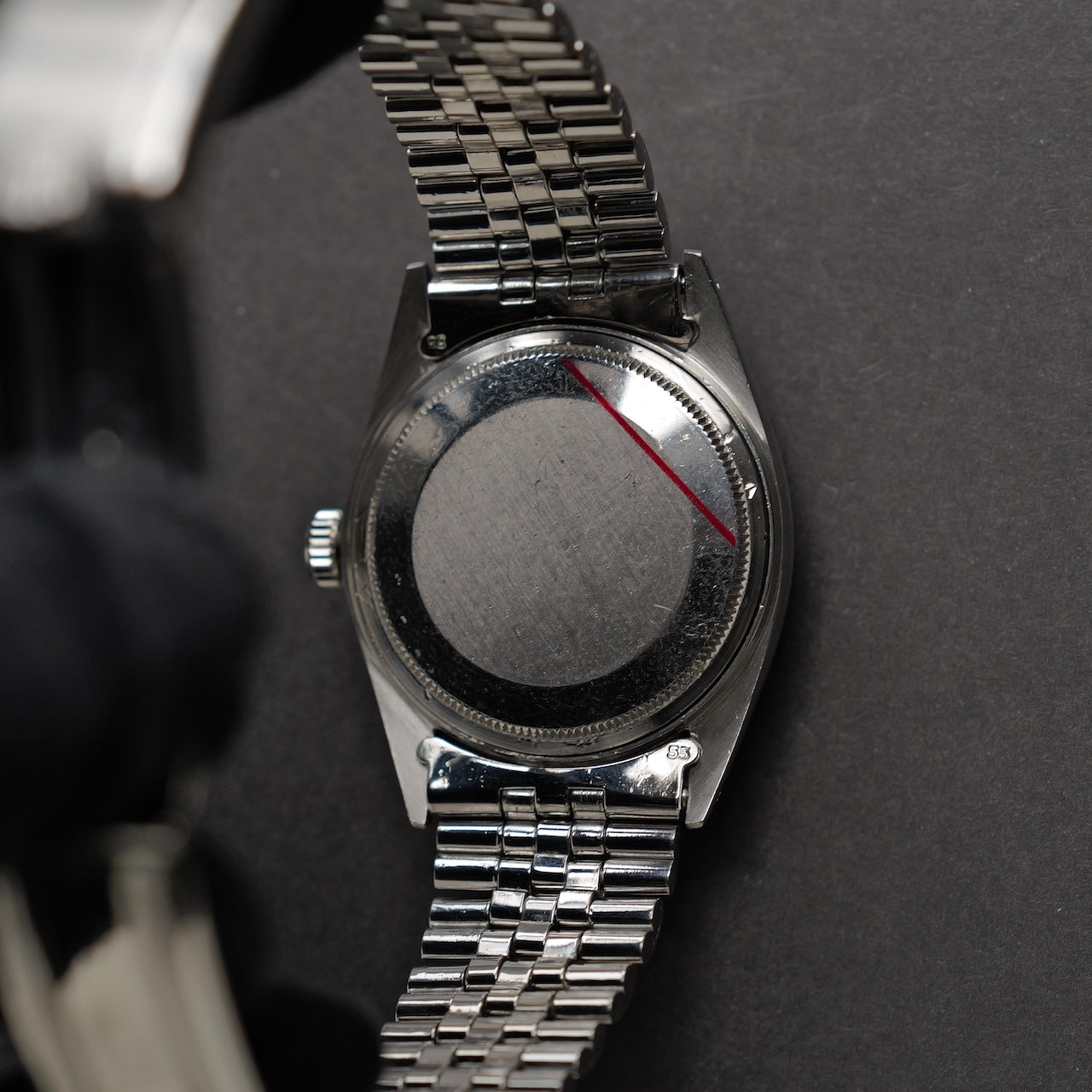 ロレックス/デイトジャスト1601/ミラーダイヤル/ドアストップ/WGベゼル/保証書付き/ROLEX DATEJUST REF.1601 "GILT DIAL" Door stop WG Bezel 1965y with Guarantee