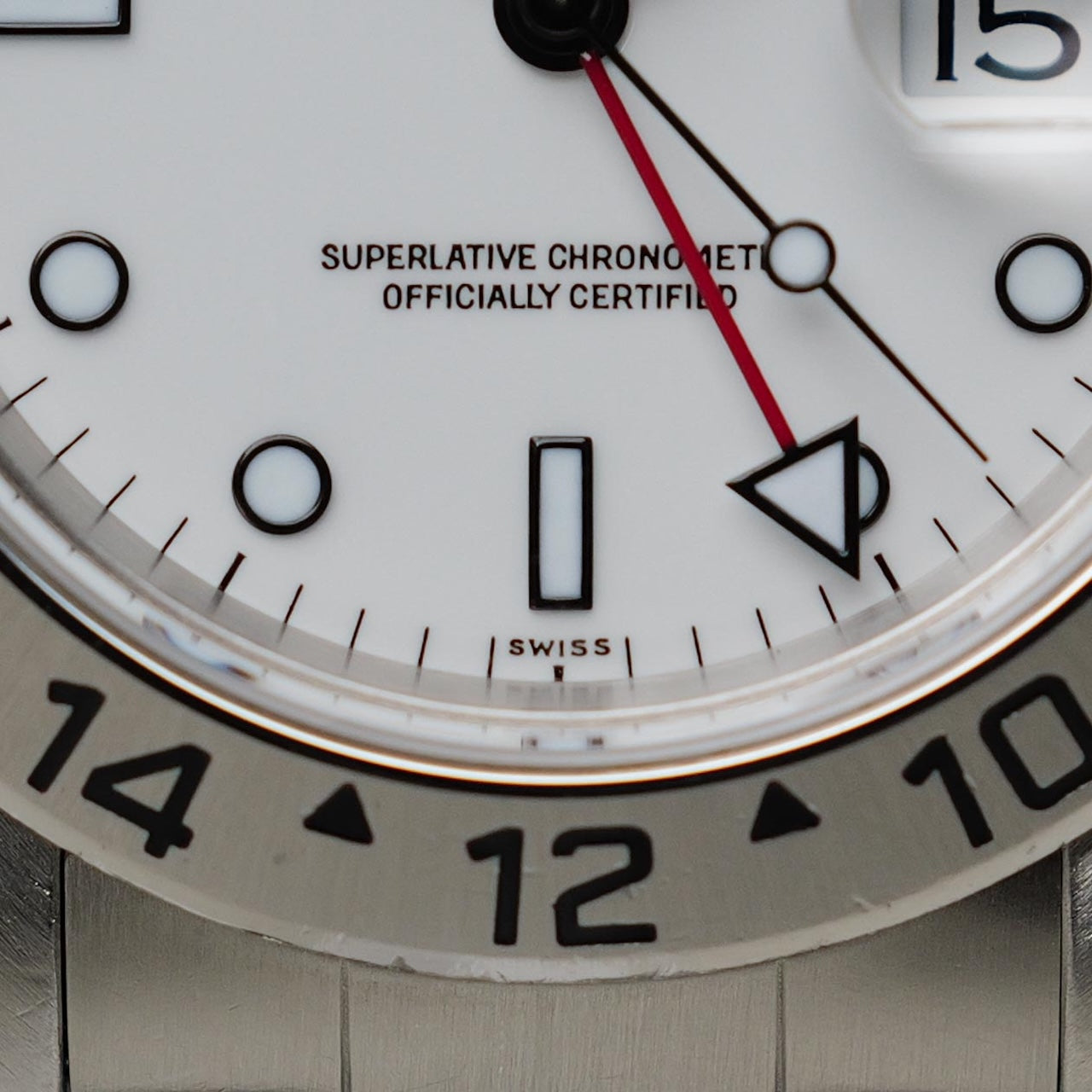 ロレックス/エクスプローラー2/16570/A番/SWISSオンリー/白文字盤/箱・保証書付/ ROLEX EXPLORER2 Ref.16570 "SWISS only" White Dial 1998-99y with Box and Paper