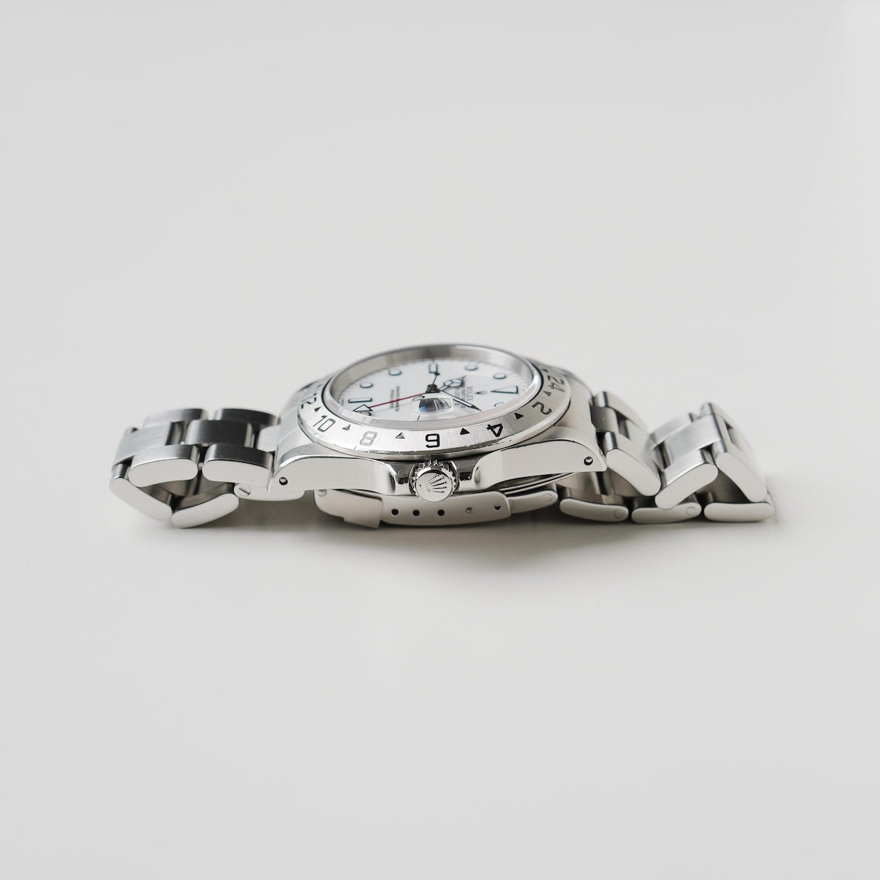ロレックス/エクスプローラー2/16570/A番/SWISSオンリー/白文字盤/箱・保証書付/ ROLEX EXPLORER2 Ref.16570 "SWISS only" White Dial 1998-99y with Box and Paper