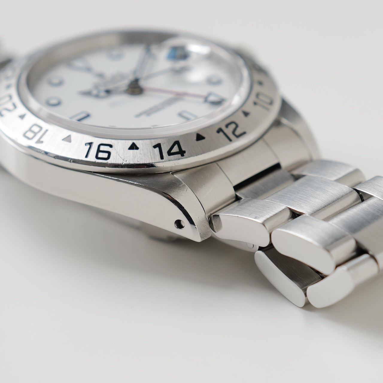 ロレックス/エクスプローラー2/16570/A番/SWISSオンリー/白文字盤/箱・保証書付/ ROLEX EXPLORER2 Ref.16570 "SWISS only" White Dial 1998-99y with Box and Paper
