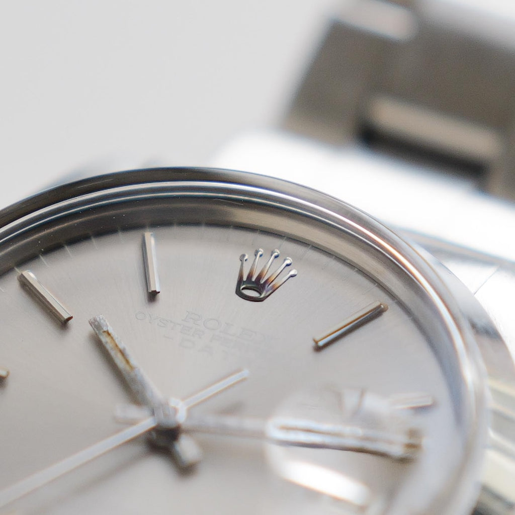 ロレックス/オイスターパーペチュアルデイト1500/ゴースト/グレー/サンレイダイヤル/ROLEX OYSTER PERPETUAL DATE Ref.1500 "GHOST" Grey Sun-ray dial 1978y