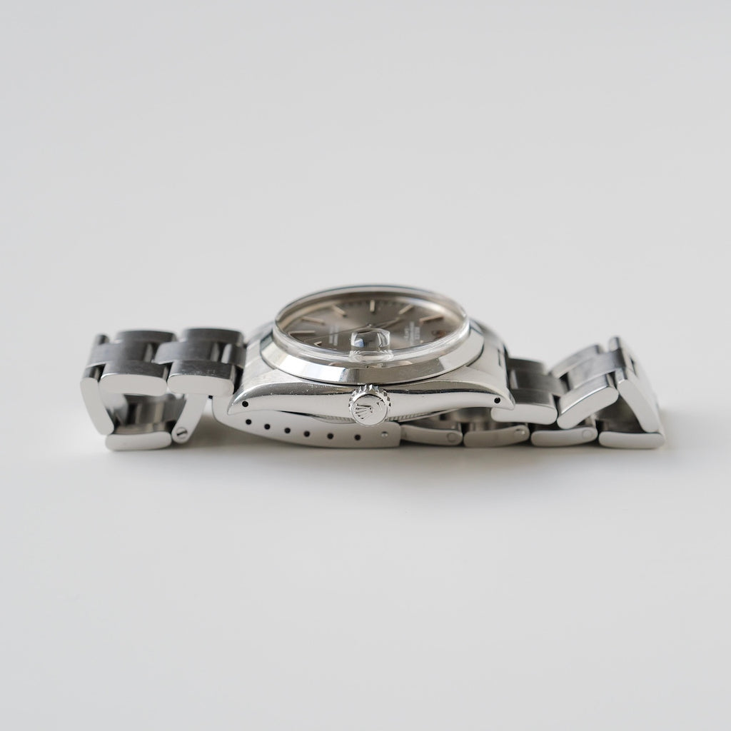 ロレックス/オイスターパーペチュアルデイト1500/ゴースト/グレー/サンレイダイヤル/ROLEX OYSTER PERPETUAL DATE Ref.1500 "GHOST" Grey Sun-ray dial 1978y