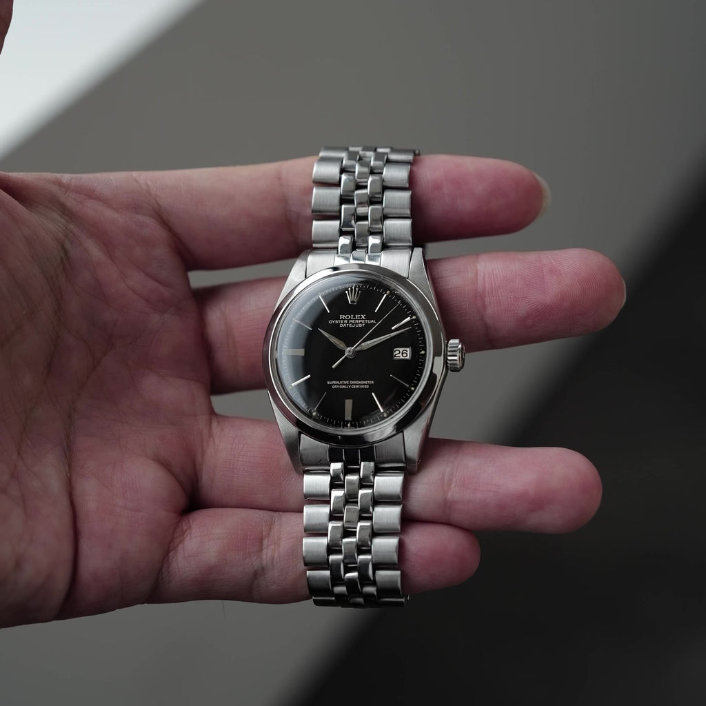 ロレックス/デイトジャスト1600/ミラーダイヤル/ギルト/ROLEX DATE JUST REF.1600  "GILT DIAL" DOORSTOP DIAL 1966Y