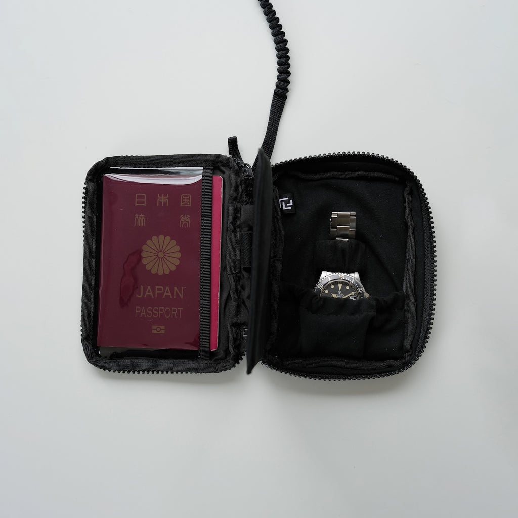 RAMIDUS × ENZO SHOP  Passport Watch Case with Strap