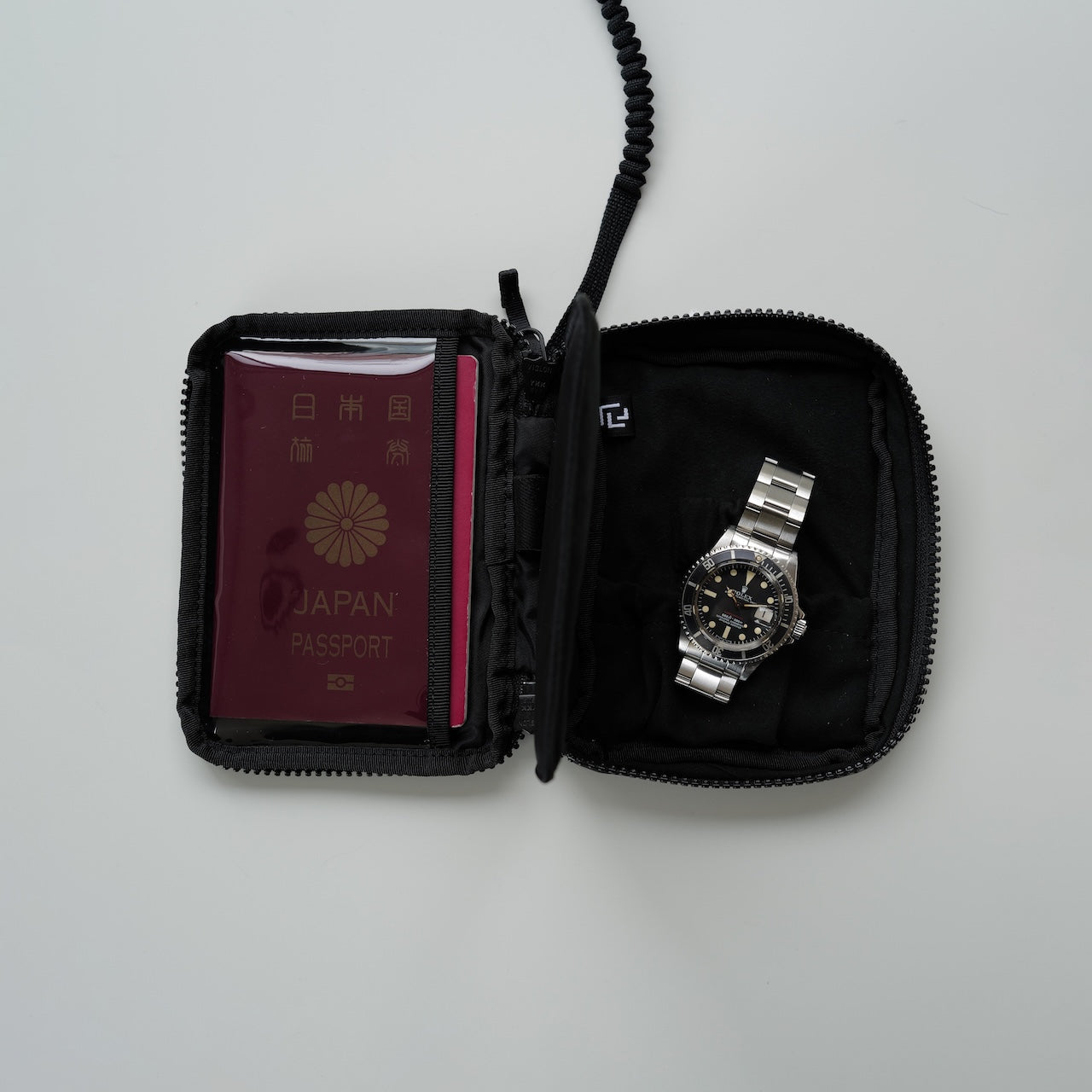 RAMIDUS × ENZO SHOP Passport Watch Case with Strap – ENZOSHOP