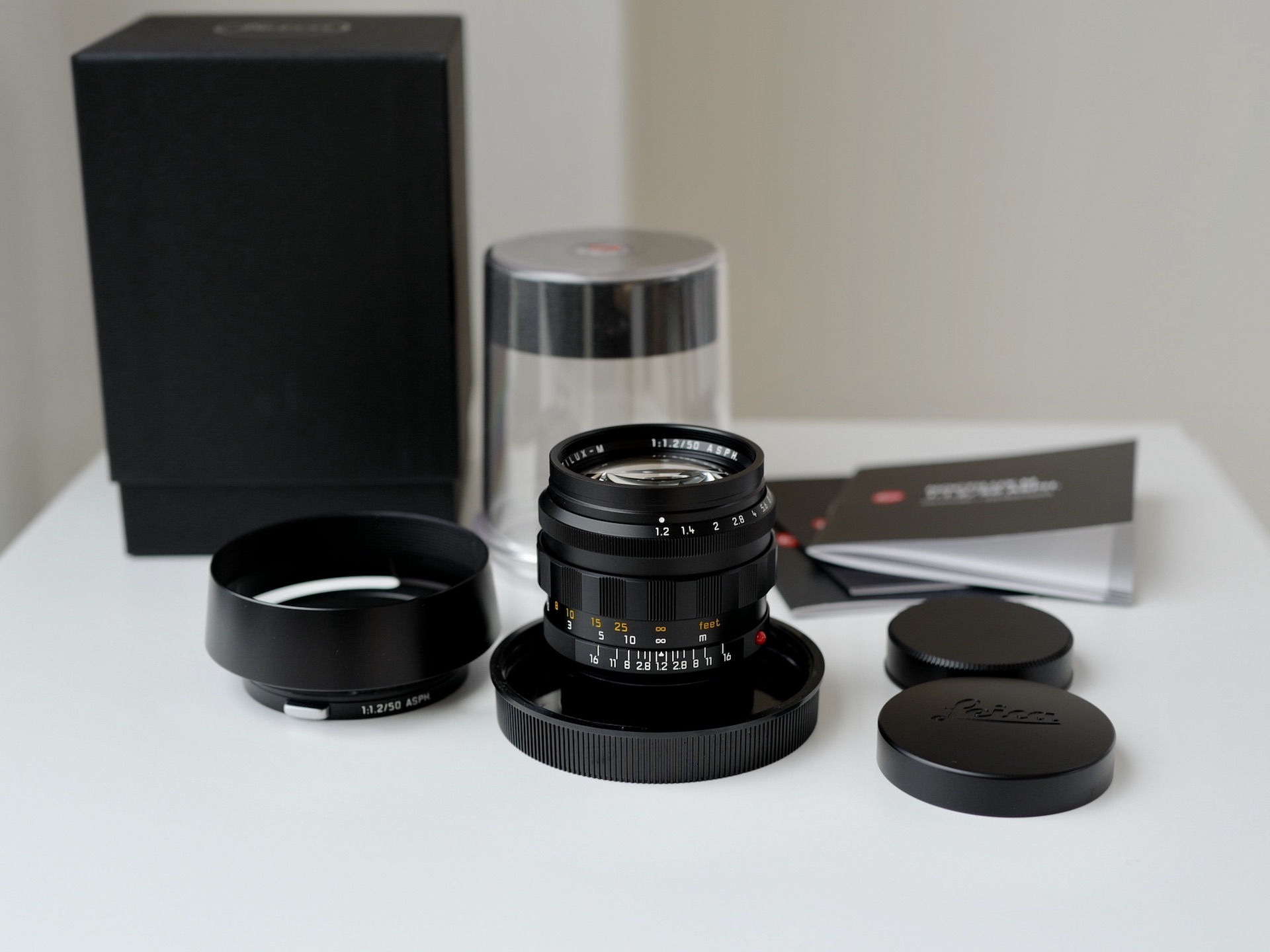 LEICA NOCTILUX-M F1.2/50MM ASPH BLACK - ENZO SHOP / GALLERY ENZO 